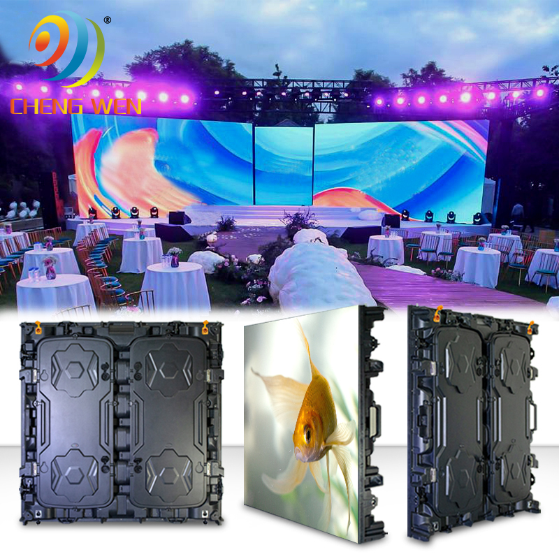 P5 960 mm × 960 mm Eventos de escenario al aire libre alquiler de videos de video
