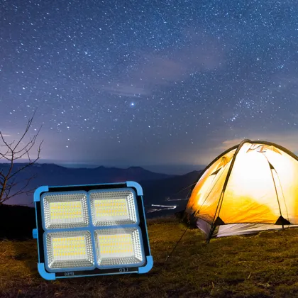 Solar Charging LED Light with USB Emergency Camping Garden Bulb