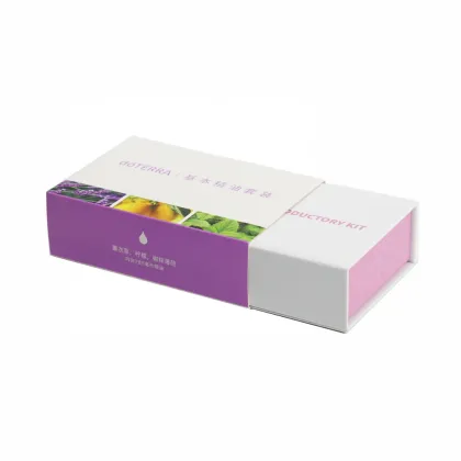 Custom Beauty Magnetic Packaging Essential Oil Paper Box