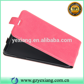 Solid Color Mobile Phone Vertical Leather Case For LG X Power Flip Back Cover