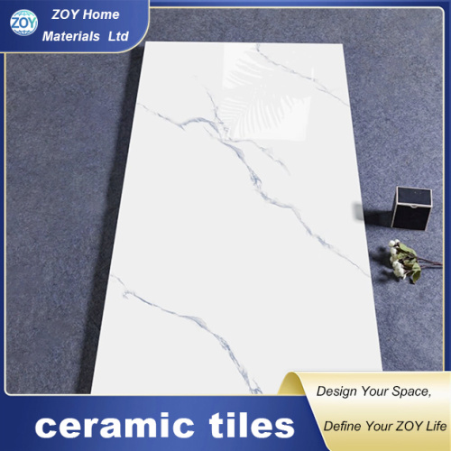 মার্জিত স্থানের জন্য বিলাসবহুল পালিশ মার্বেল টাইলস