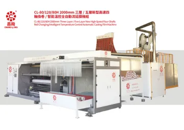 Temperature Control Automatic Casting Film Machiner