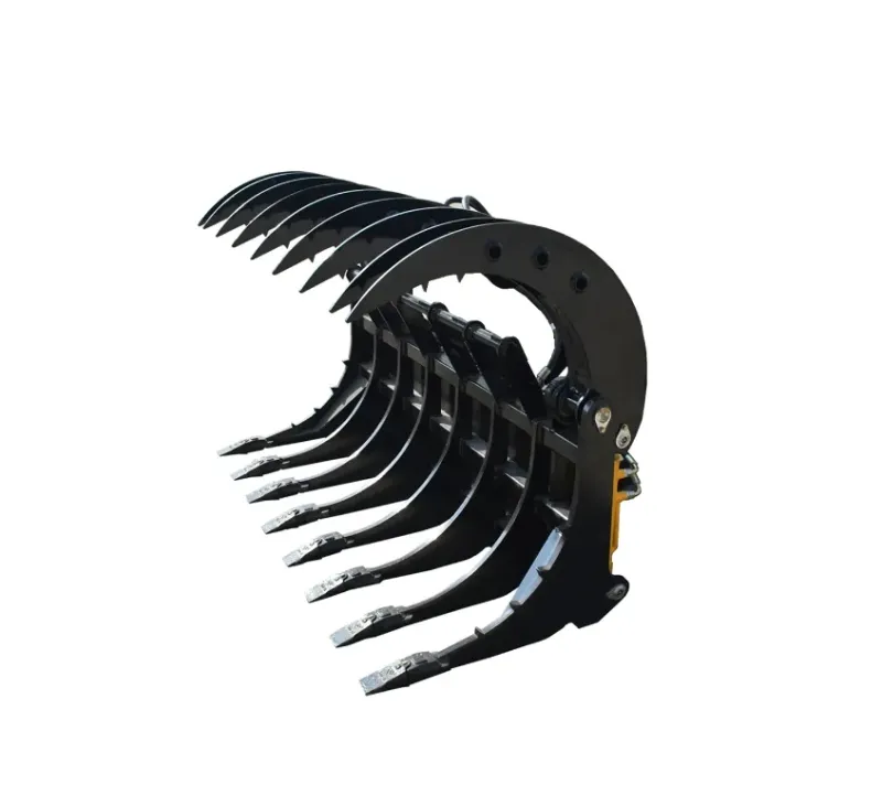 Extreme Duty Root Rake Grapple for Skid Steer