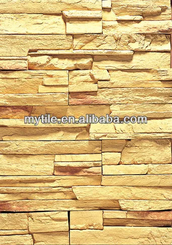 yellow culture stone culture wall natural stone panel