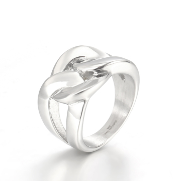 KALEN Unisex 19th Century Vintage Stainless Steel Ring