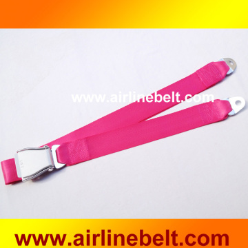 Rhododendron Color Airplane Aircraft Buckle Seat Belt
