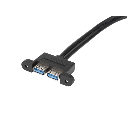 USB A 3.0 メス TO 20P IDC ケーブル