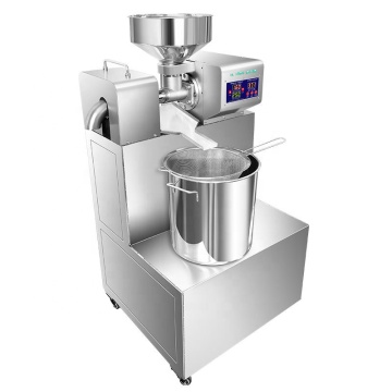 Yüksek Yağ Verimi Endüstriyel Ayçiçeği Çekirdek, Soya Fasulyesi ve Fıstık Yağı İşleme Makinesi (20-30kg/s)