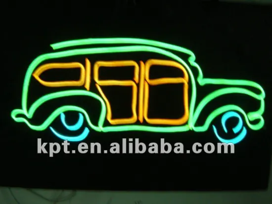 el lighting wire, el neon light, el car light,el advertise