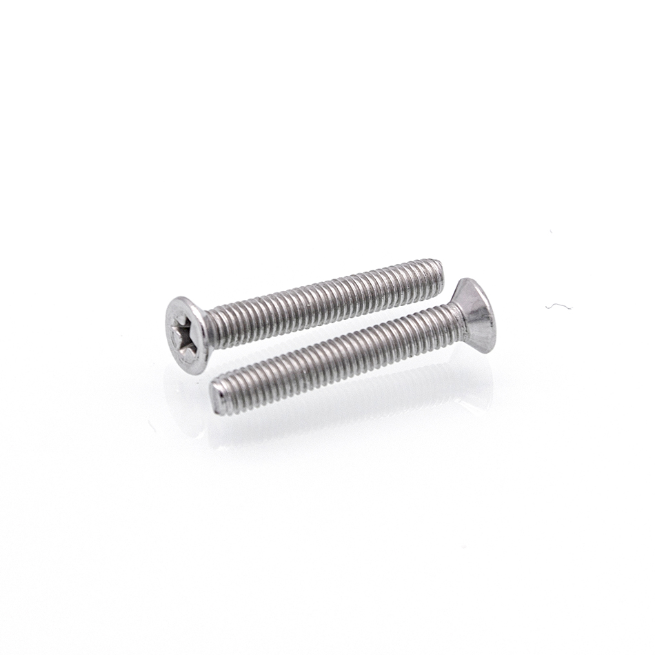 Cross Recessed Countersunk Head Tapping Screws DIN7982 Ss304
