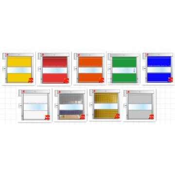 PVC-Vorhang-Hochgeschwindigkeits-Rolltor