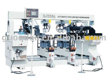 automatic four lines multi boring machine