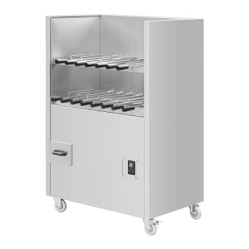 Brazilian Electric Charcoal Rotisserie Parrilla Grill