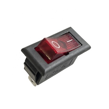 KCD3 LED Illuminated Rocker Switch with Square Head: 2/3/4/5 Pin On/Off Boat Switch