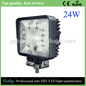 bestop High Quality super bright 12v 24w led work light