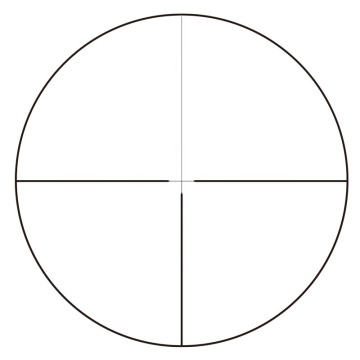 Υψηλής ποιότητας Crosshair Chrome Reticles για τηλεσκοπικά πεδία