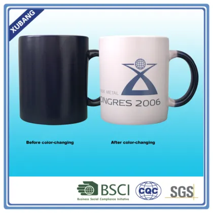 11oz Custom color changing mug change magic mug coffee mug