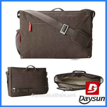 Brown laptop handbag messenger shoulder business laptop bag