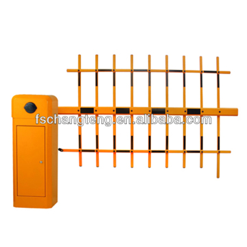 automatic traffic barrier 3 fence arm with aluminum motor
