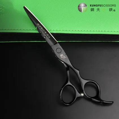 Professional KUNGFU Haircut Salon Thinning Scissors 440C Steel Hair Cutting Shear