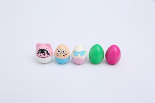 Intressant Toy Egg Stamp Cute Animal Stamp Set