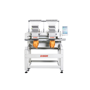 DS-CT1202H Double Head Cap and T-shirt Embroidery Machine
