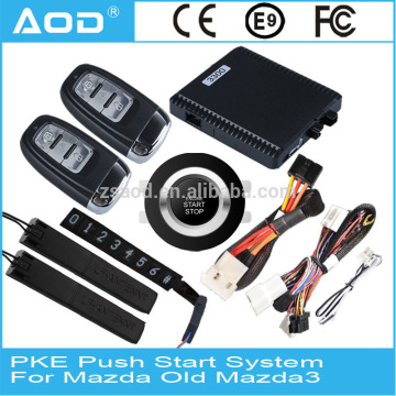 For Mazda Old Mazda 3 Keyless entry /PKE push button start/ remote engine start
