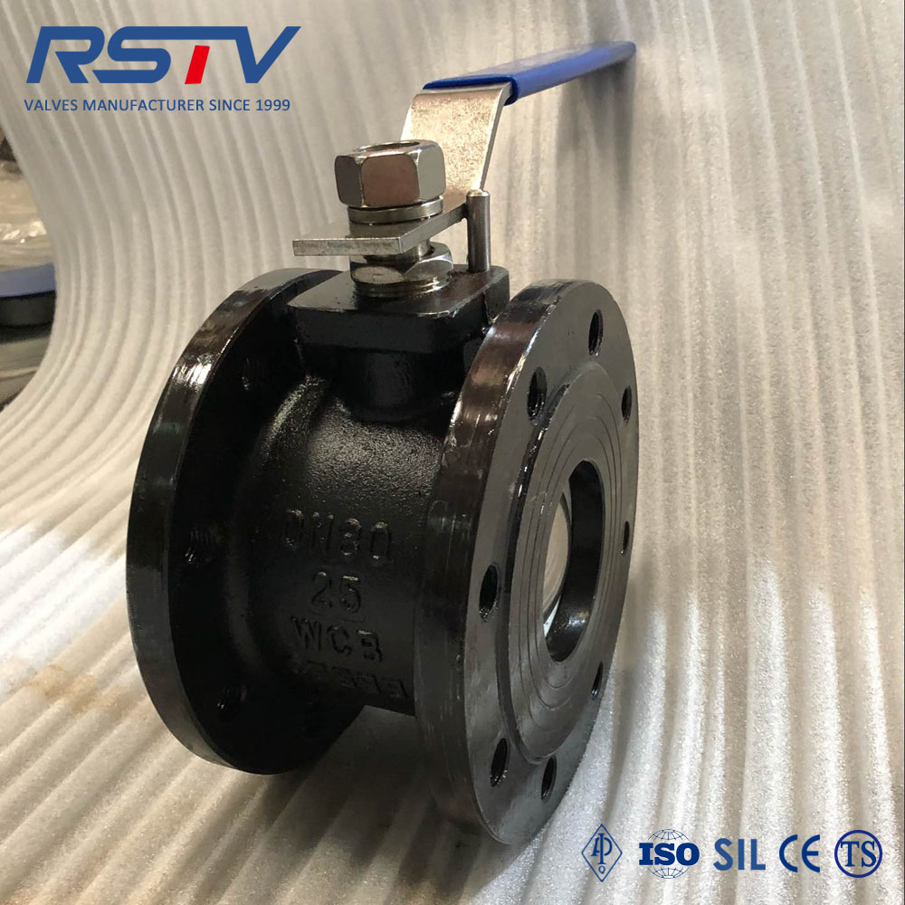 Wcb Flange Ball Valve Pn25 Jpg