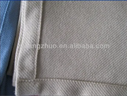100% Mod Acrylic fabric airline blankets fabric far 25.853 Airline blanket fire restardant
