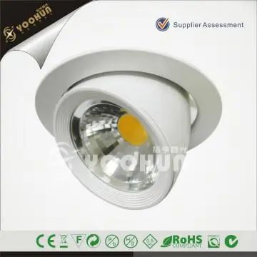 Rotatable gimbal led down light 35W 25W 20W 15W 10W