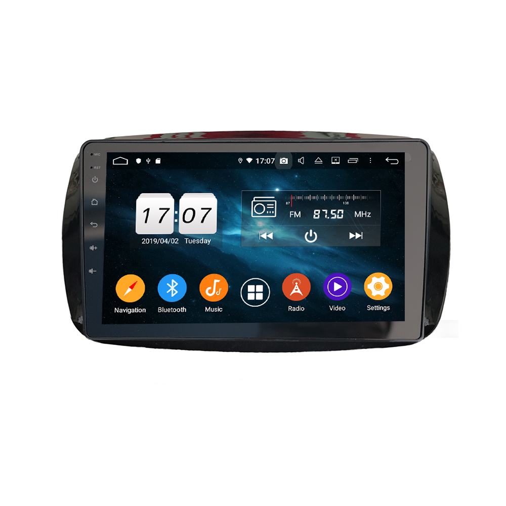 Android Car Media Navigation System For Mercedes Benz Smart