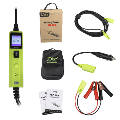 JDIAG BT-100 BATTERY ELECTRICAL SYSTEM CIRCUIT TESTER