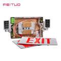 UL LED EMERGENCY EXIT SIGN Combo For JLECE2RW