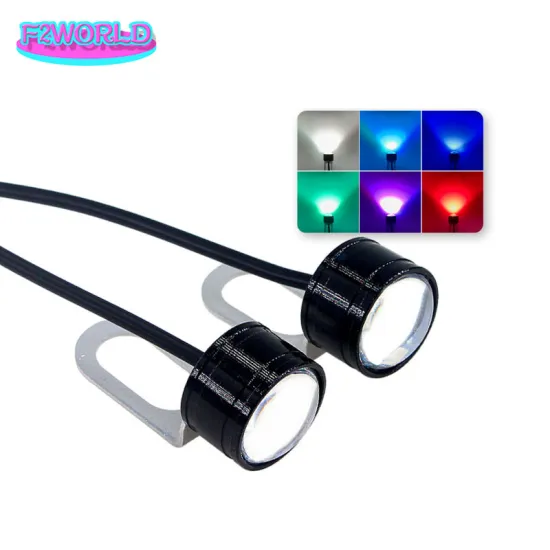 Universal LED Motorcycle Projector Lamp - 12V Fog Lights & Headlight