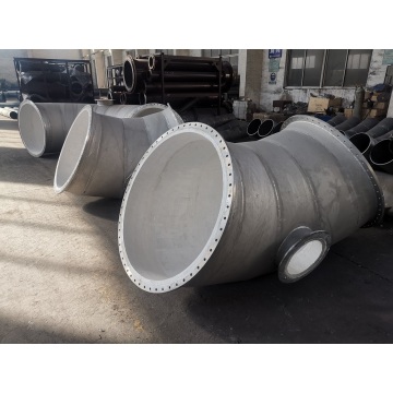 Ceramic lined wear-resistant pipe