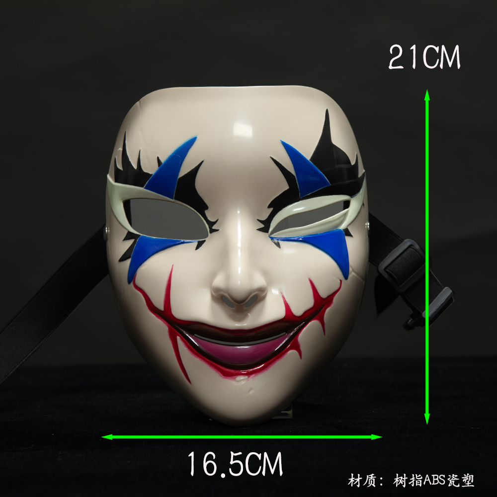 Joker Style Full Face Horror Party Mask