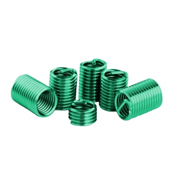 Stainless Steel M6*1*1.5D Fasteners 304 Dyed Screw Type Wire Thread Inserts