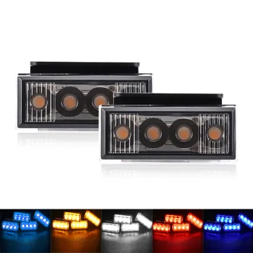 Universal LED Front Grill Light Kit for Off-Road Vehicles with Wiring Harness