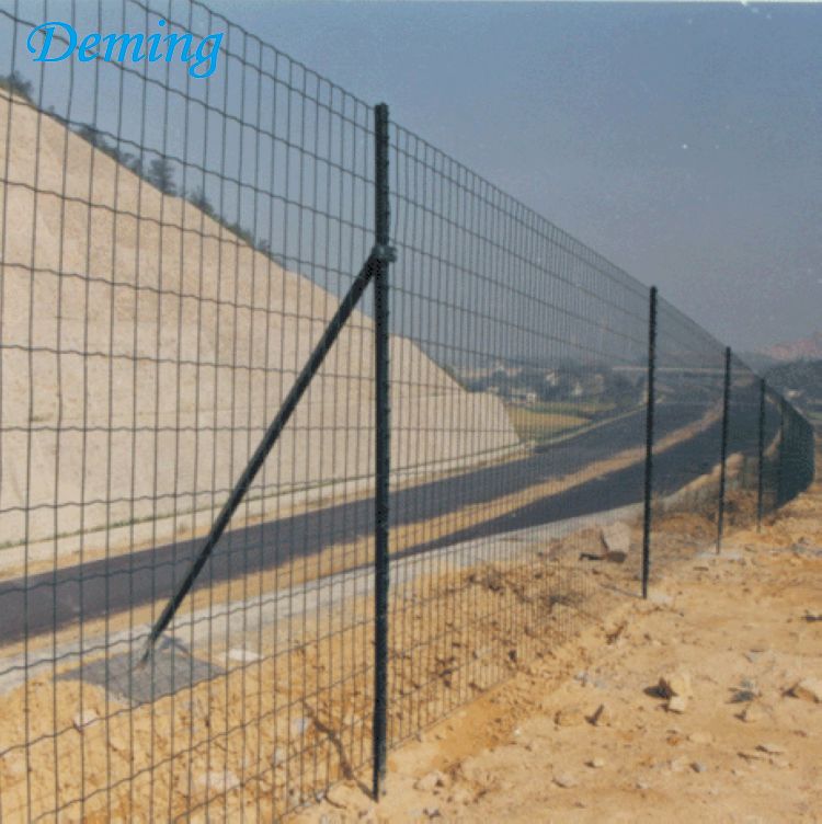 PVC Coated Welded Wire Mesh Euro Fence