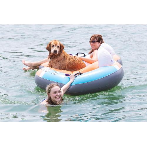 Double Round Rafting Float Inflatable River Tube