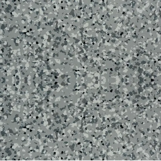 Homogenous anti-static PVC floor