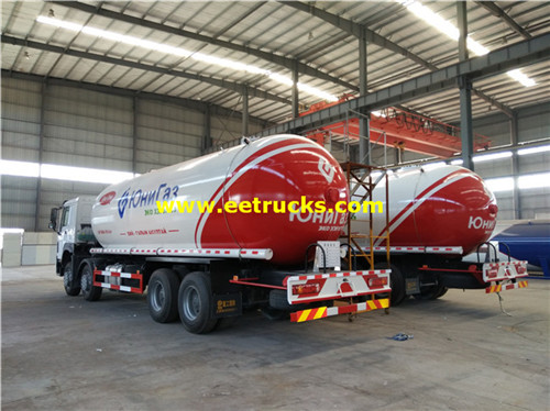 36cbm SINOTRUK LPG Road شاحنات ذات صهاريج