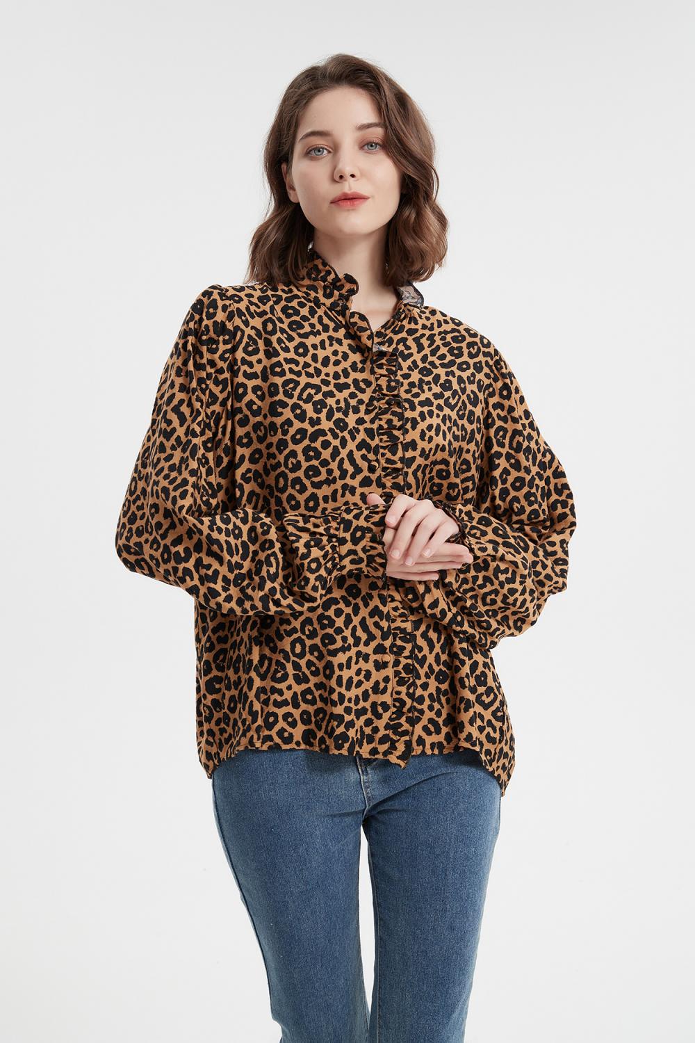 Animal Print Blouse