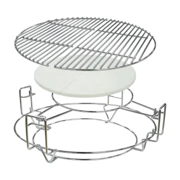 SEB Divide& Conquer Cooking System Stainless BBQ Accessory Wire Mesh Kamado Parts Barbecue Tool