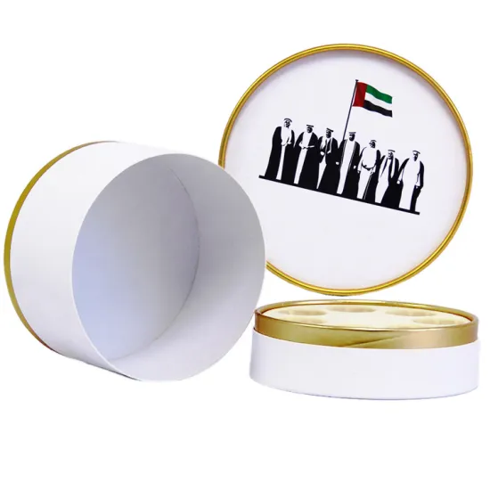 Custom Paper Tube Packaging Round Cosmetic Paper Box