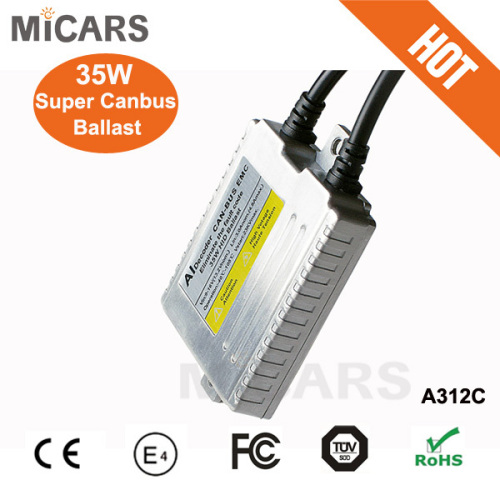 For all car hid ballast supplier 35W 12V A312C Canbus High Standard AC HID Ballast