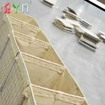 Geotextile Steel Mesh Flood Defence Barrier