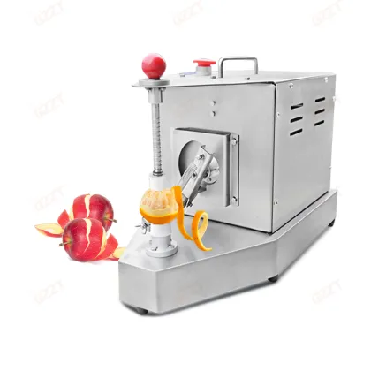 Automatic Stainless Steel Fruit Peeler - Persimmon and Lemon Skin Removing Machine