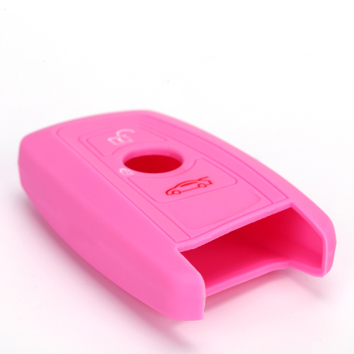 Silicone smart key case for BMW 3 buttons