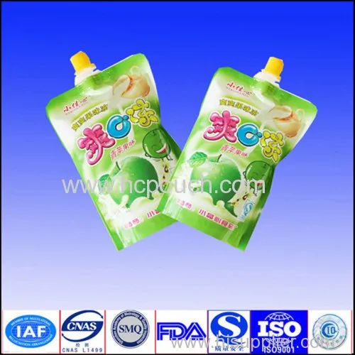 Drinking Stand Up Spout Bag 